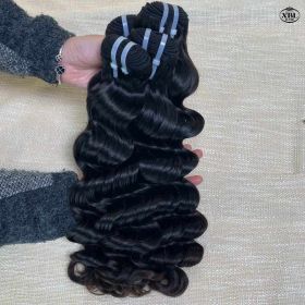 Single Donor Raw Indian Unprocessed Hair Vendors (Option: Loose Deep Wave-30Inches)